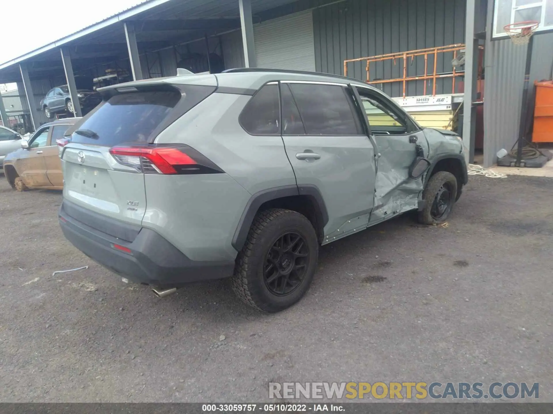 4 fotografías del automóvil dañado JTMP1RFV4KD029371 TOYOTA RAV4 2019