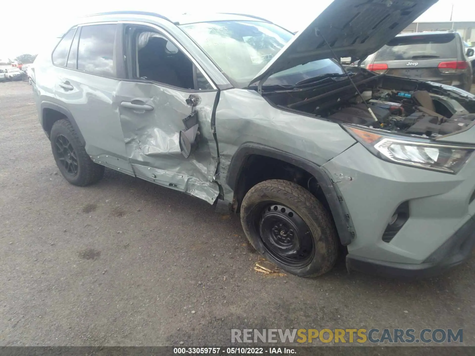 6 fotografías del automóvil dañado JTMP1RFV4KD029371 TOYOTA RAV4 2019