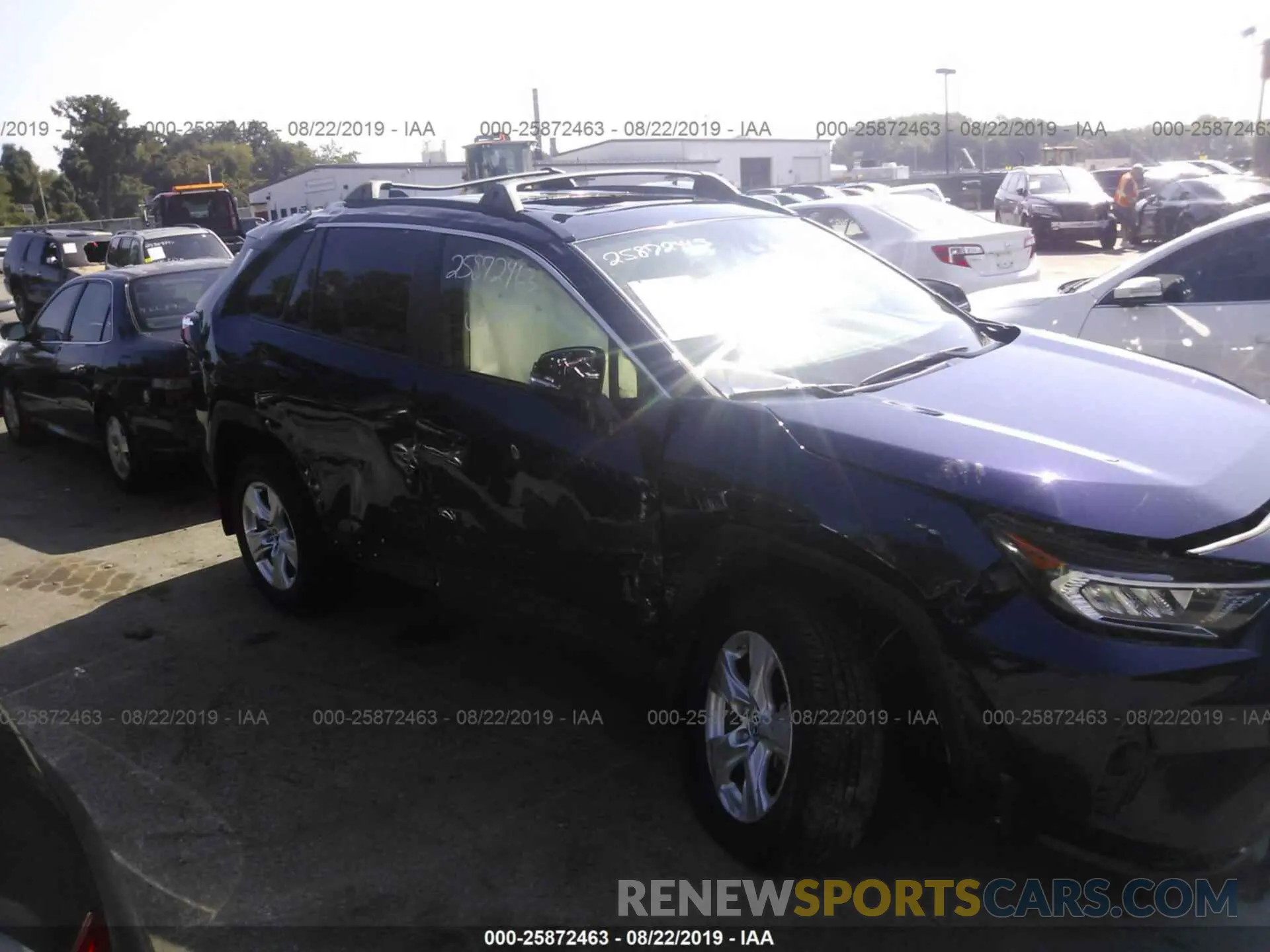 6 fotografías del automóvil dañado JTMP1RFV4KD502783 TOYOTA RAV4 2019