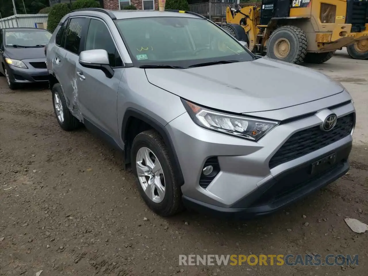 1 fotografías del automóvil dañado JTMP1RFV4KJ017707 TOYOTA RAV4 2019