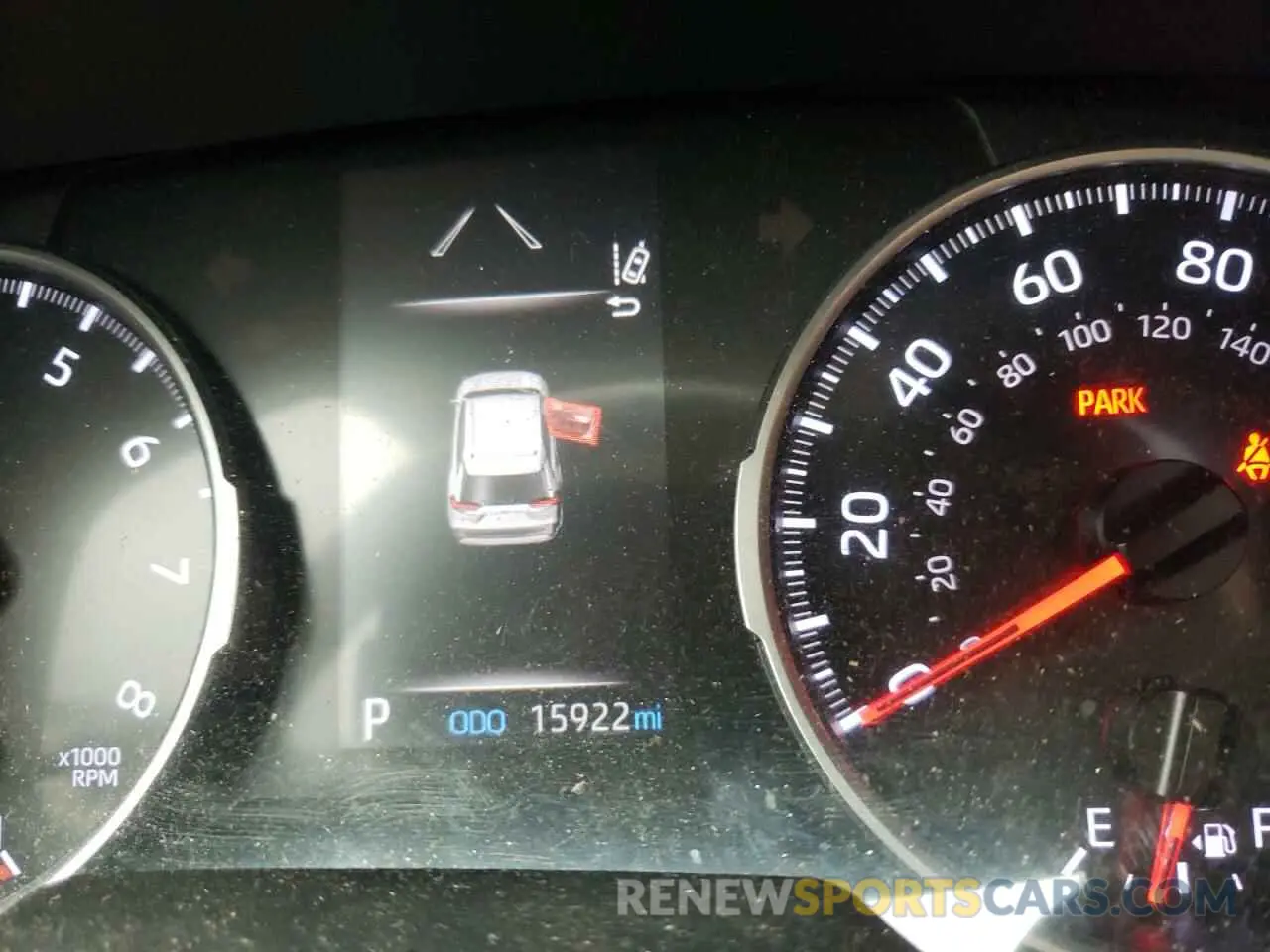 8 fotografías del automóvil dañado JTMP1RFV4KJ017707 TOYOTA RAV4 2019