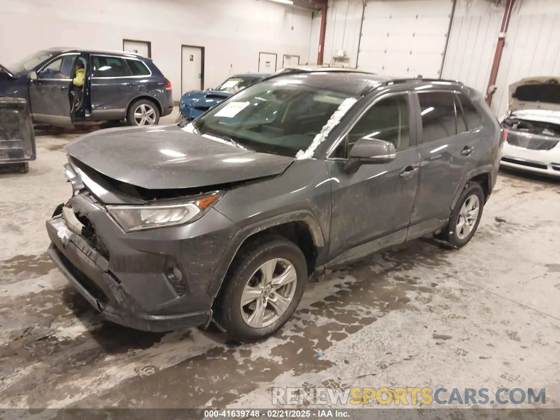 2 fotografías del automóvil dañado JTMP1RFV5KD009999 TOYOTA RAV4 2019