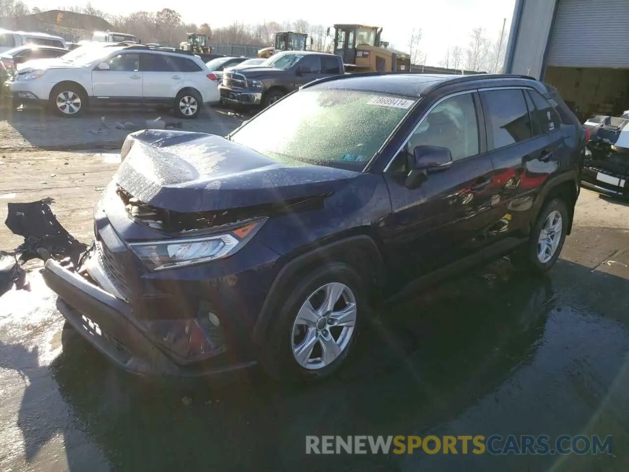 1 fotografías del automóvil dañado JTMP1RFV5KD021909 TOYOTA RAV4 2019