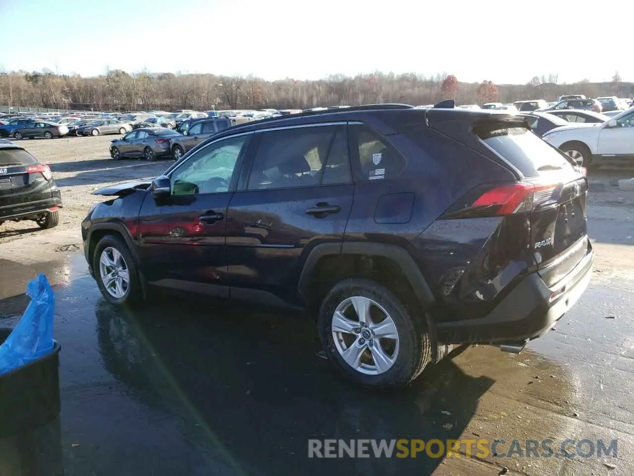2 fotografías del automóvil dañado JTMP1RFV5KD021909 TOYOTA RAV4 2019