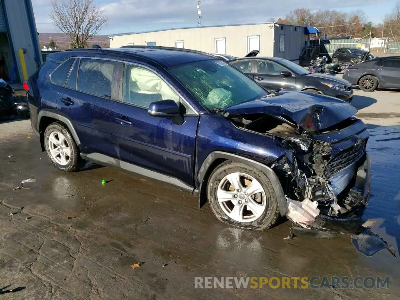 4 fotografías del automóvil dañado JTMP1RFV5KD021909 TOYOTA RAV4 2019