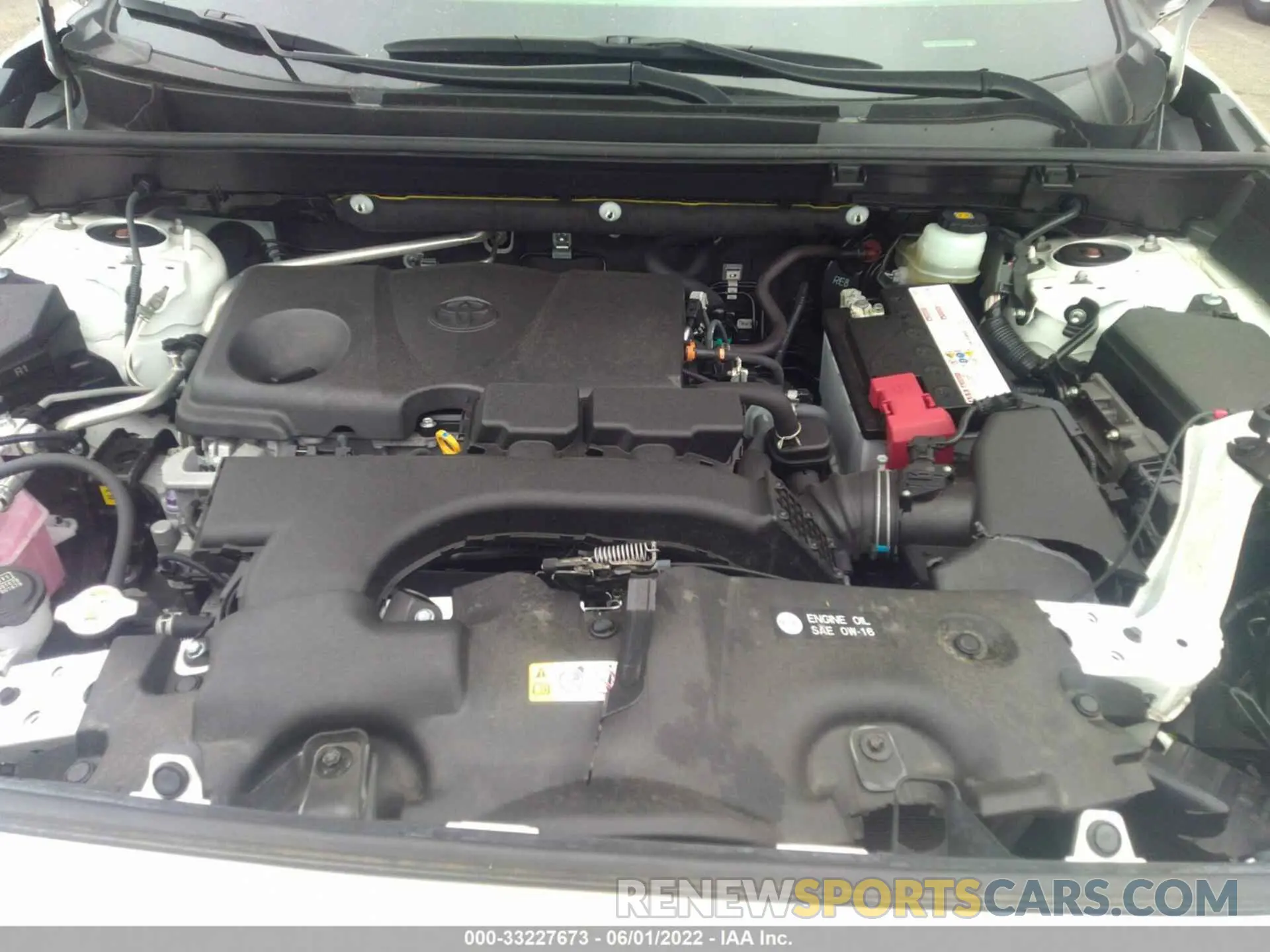 10 fotografías del automóvil dañado JTMP1RFV5KD027550 TOYOTA RAV4 2019
