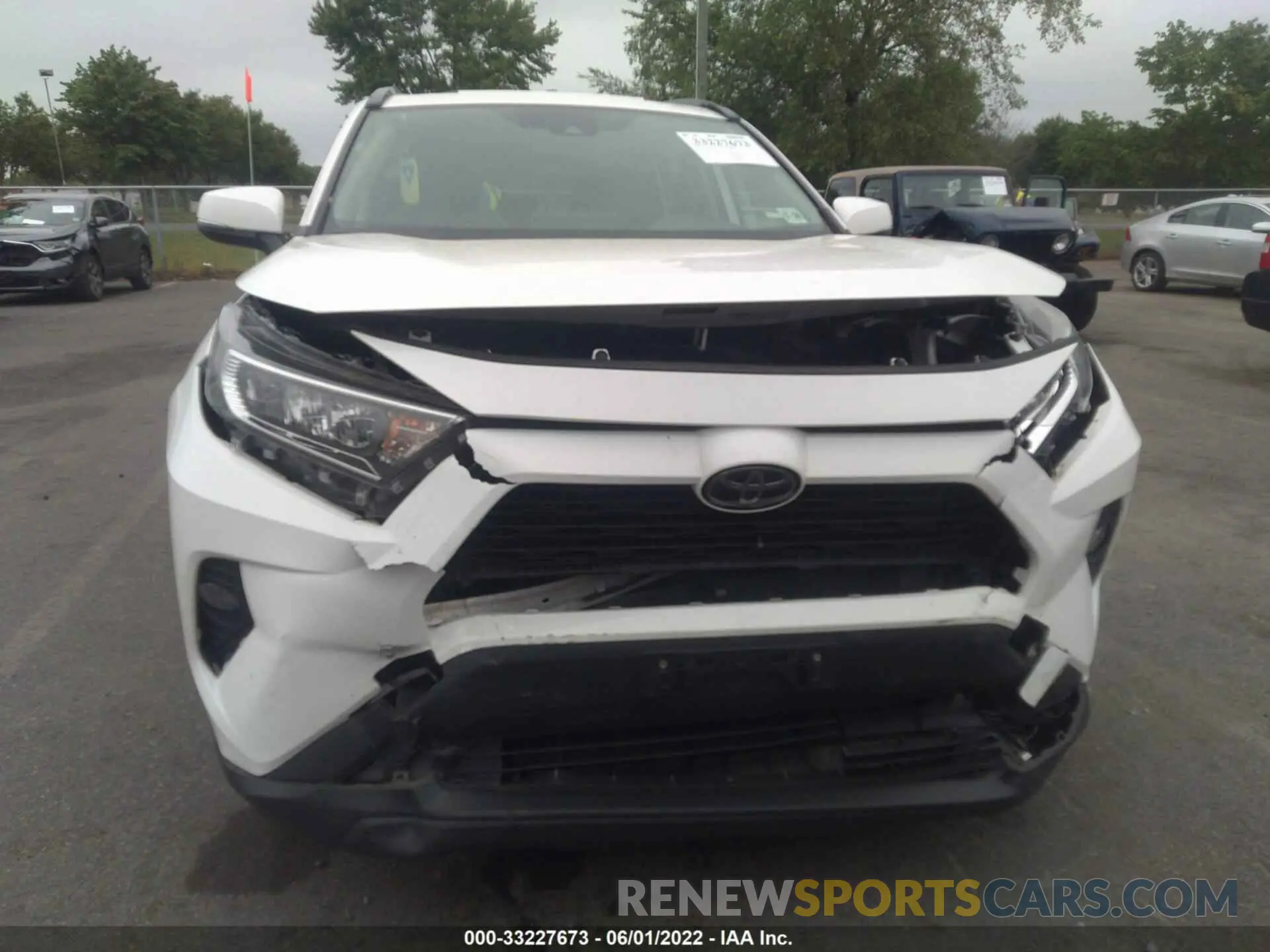 6 fotografías del automóvil dañado JTMP1RFV5KD027550 TOYOTA RAV4 2019