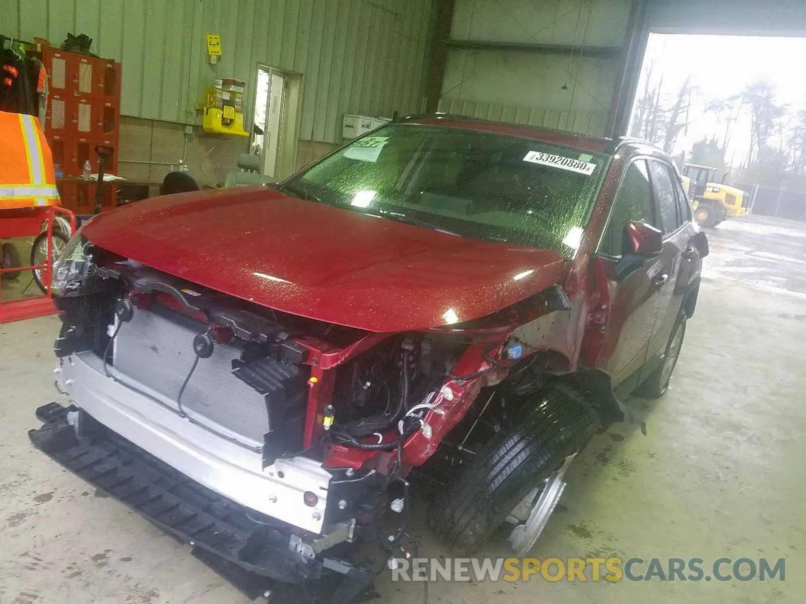 2 fotografías del automóvil dañado JTMP1RFV5KD035437 TOYOTA RAV4 2019