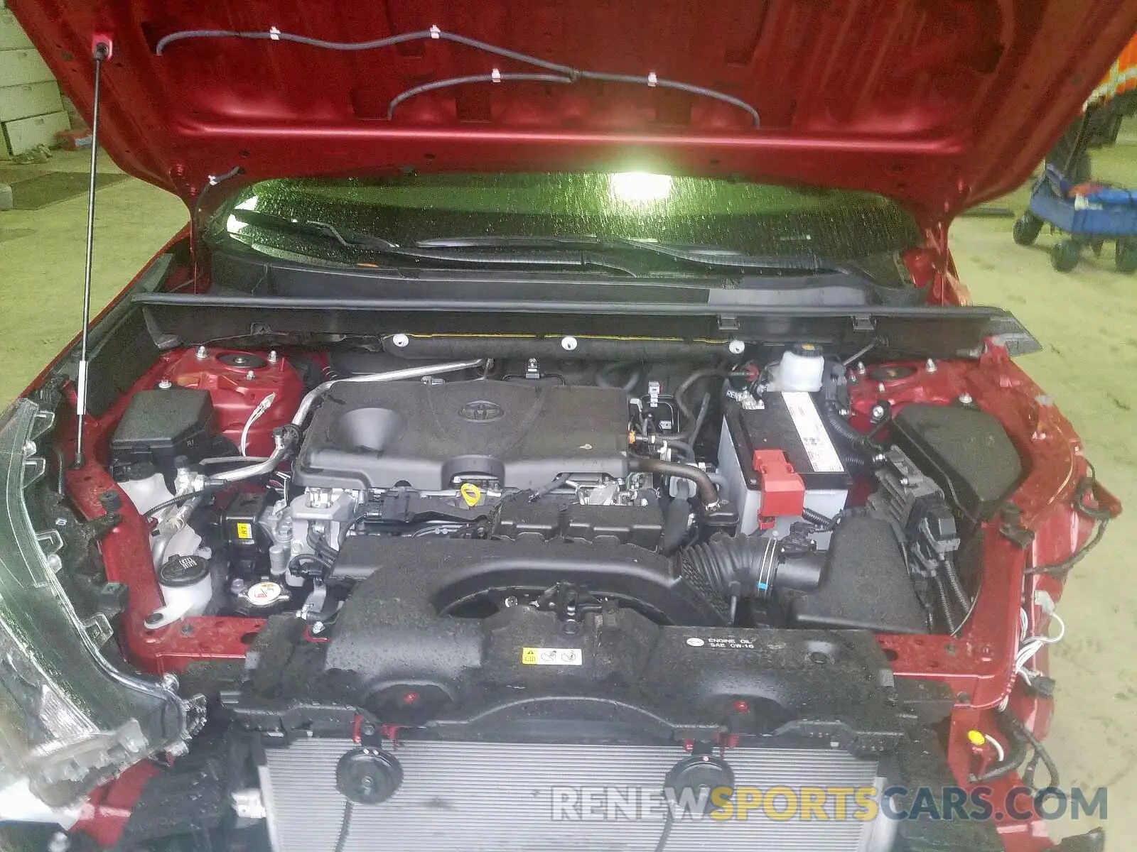 7 fotografías del automóvil dañado JTMP1RFV5KD035437 TOYOTA RAV4 2019