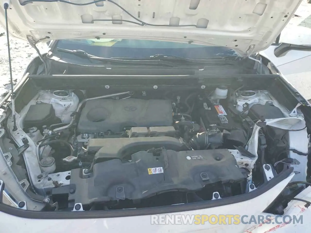 12 fotografías del automóvil dañado JTMP1RFV5KD038273 TOYOTA RAV4 2019
