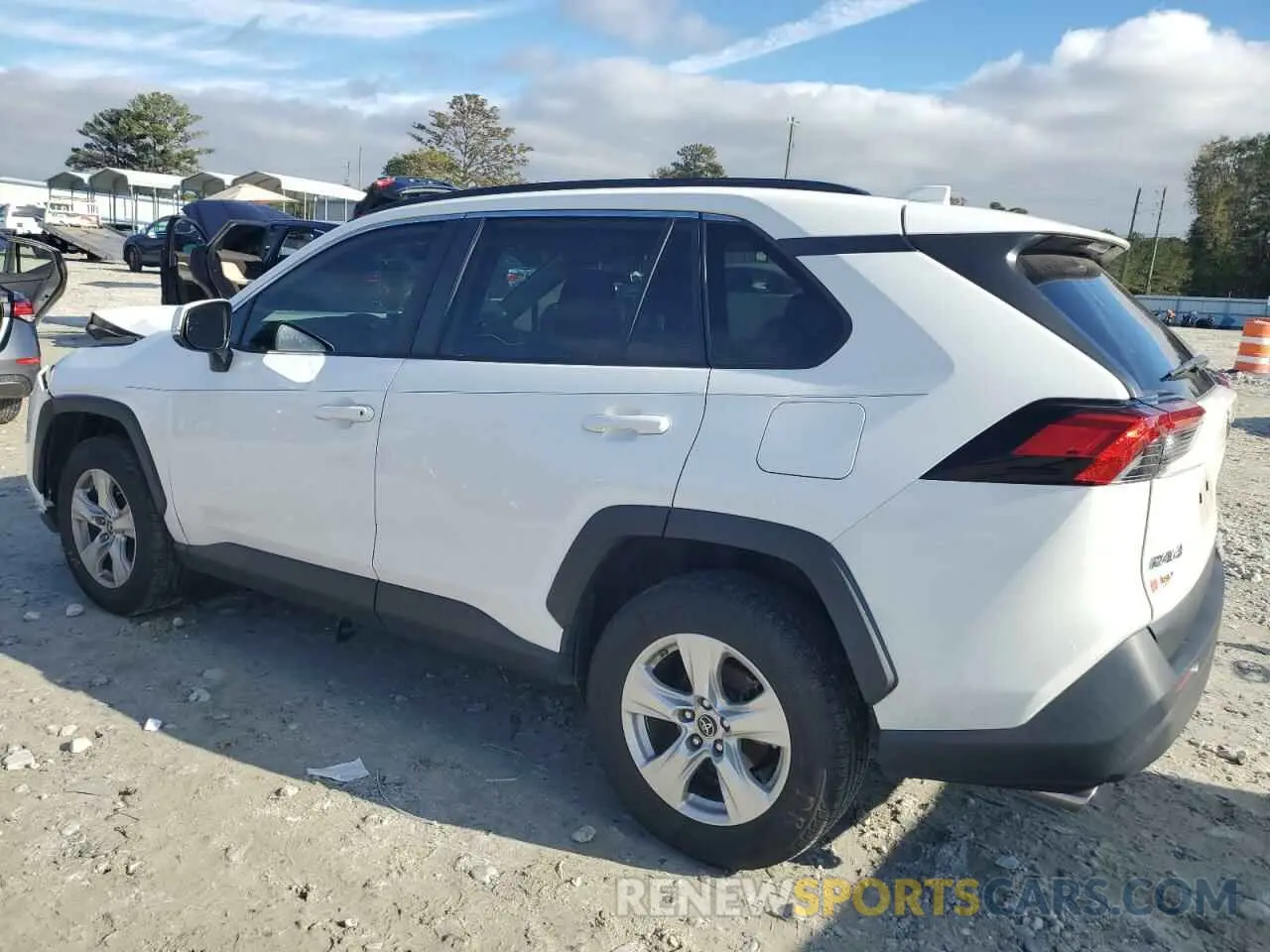 2 fotografías del automóvil dañado JTMP1RFV5KD038273 TOYOTA RAV4 2019