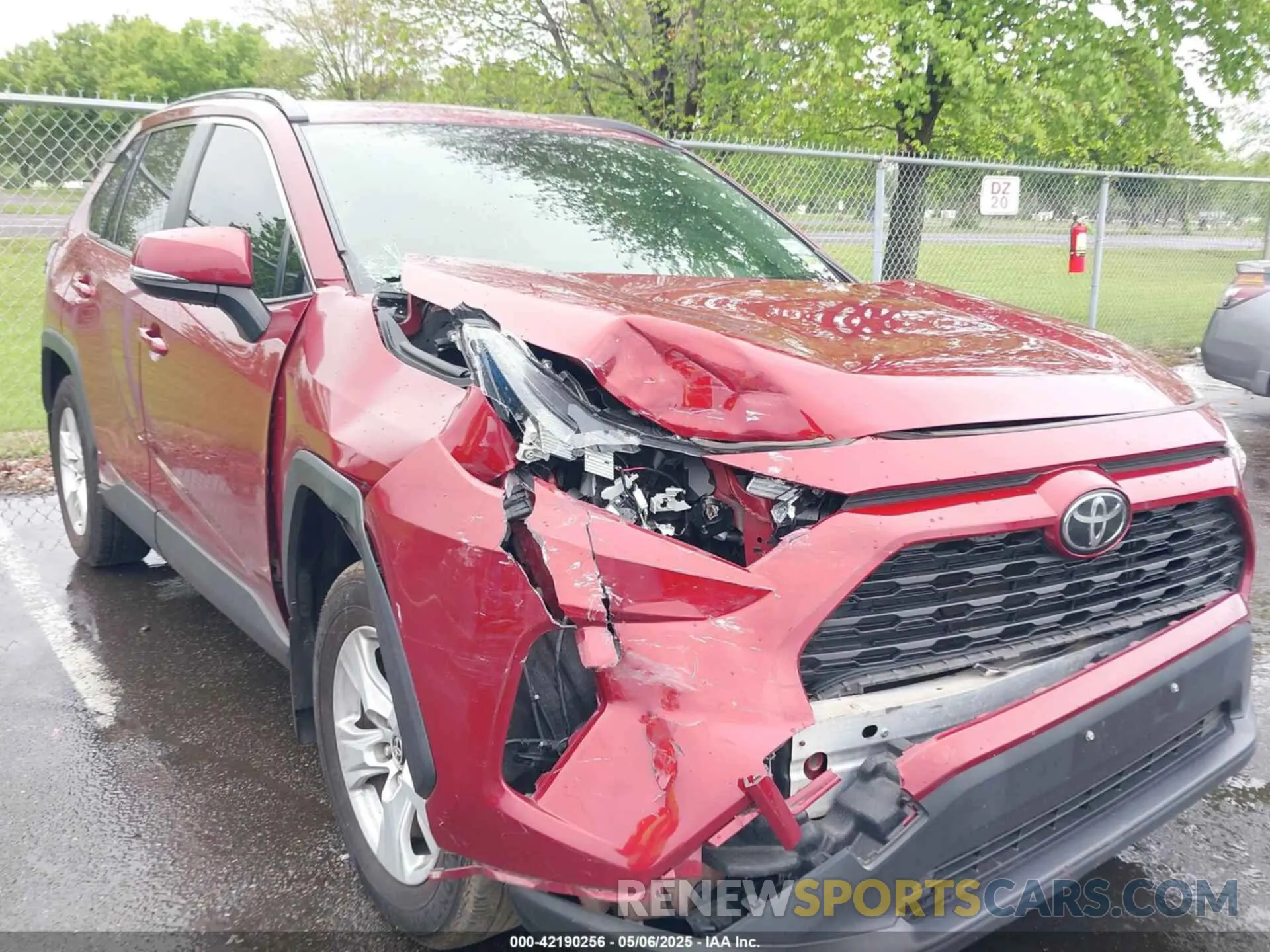 1 fotografías del automóvil dañado JTMP1RFV5KD042503 TOYOTA RAV4 2019