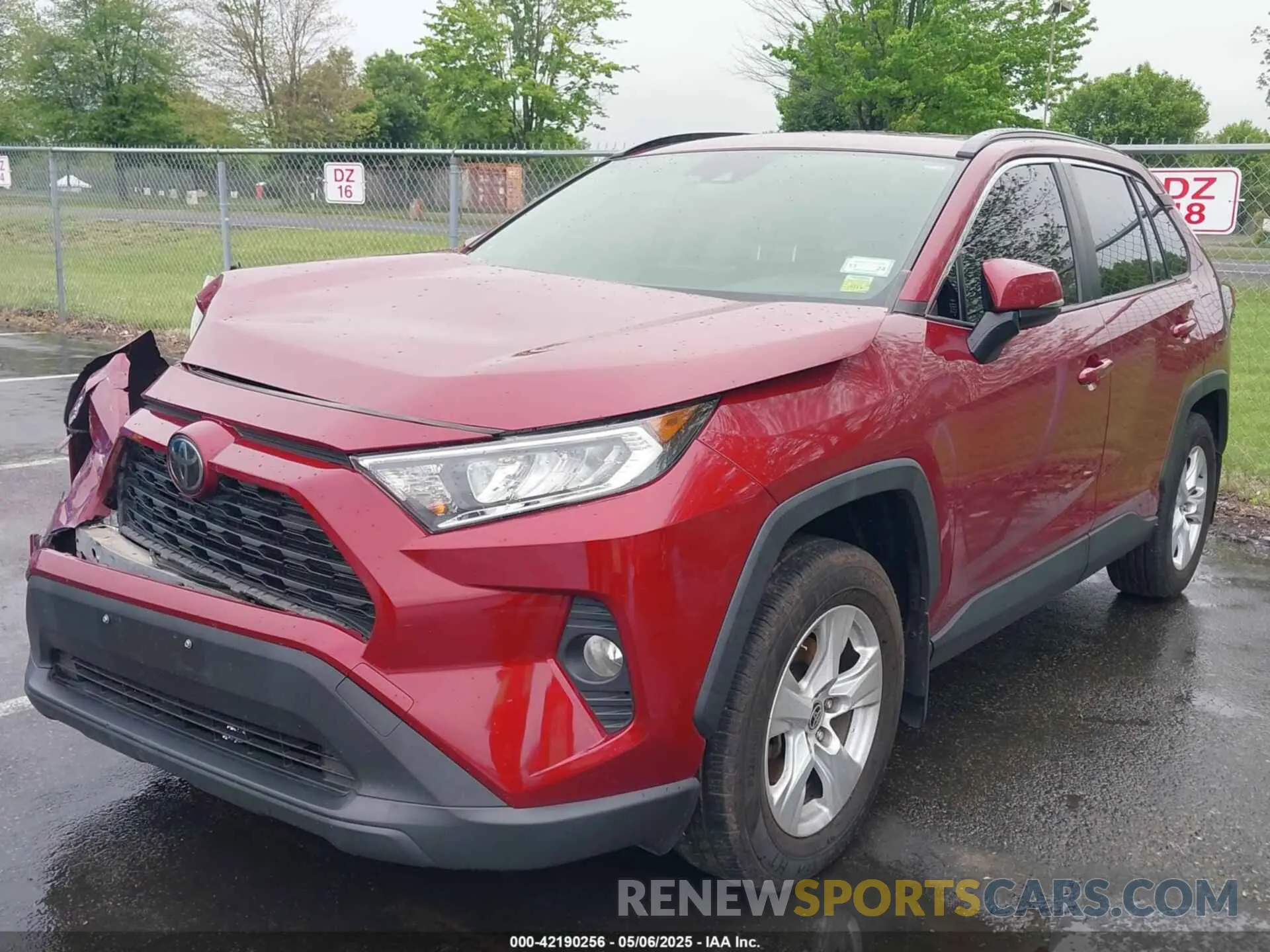 2 fotografías del automóvil dañado JTMP1RFV5KD042503 TOYOTA RAV4 2019