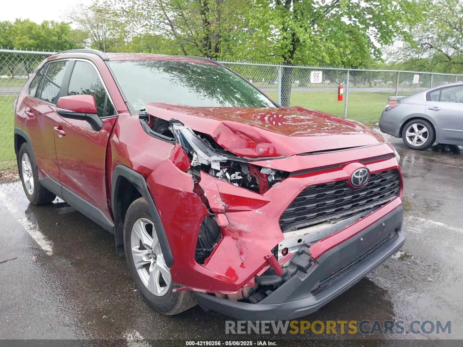 6 fotografías del automóvil dañado JTMP1RFV5KD042503 TOYOTA RAV4 2019