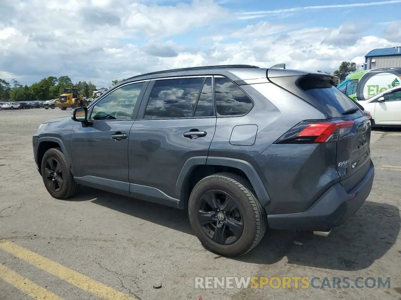 2 fotografías del automóvil dañado JTMP1RFV5KD044767 TOYOTA RAV4 2019