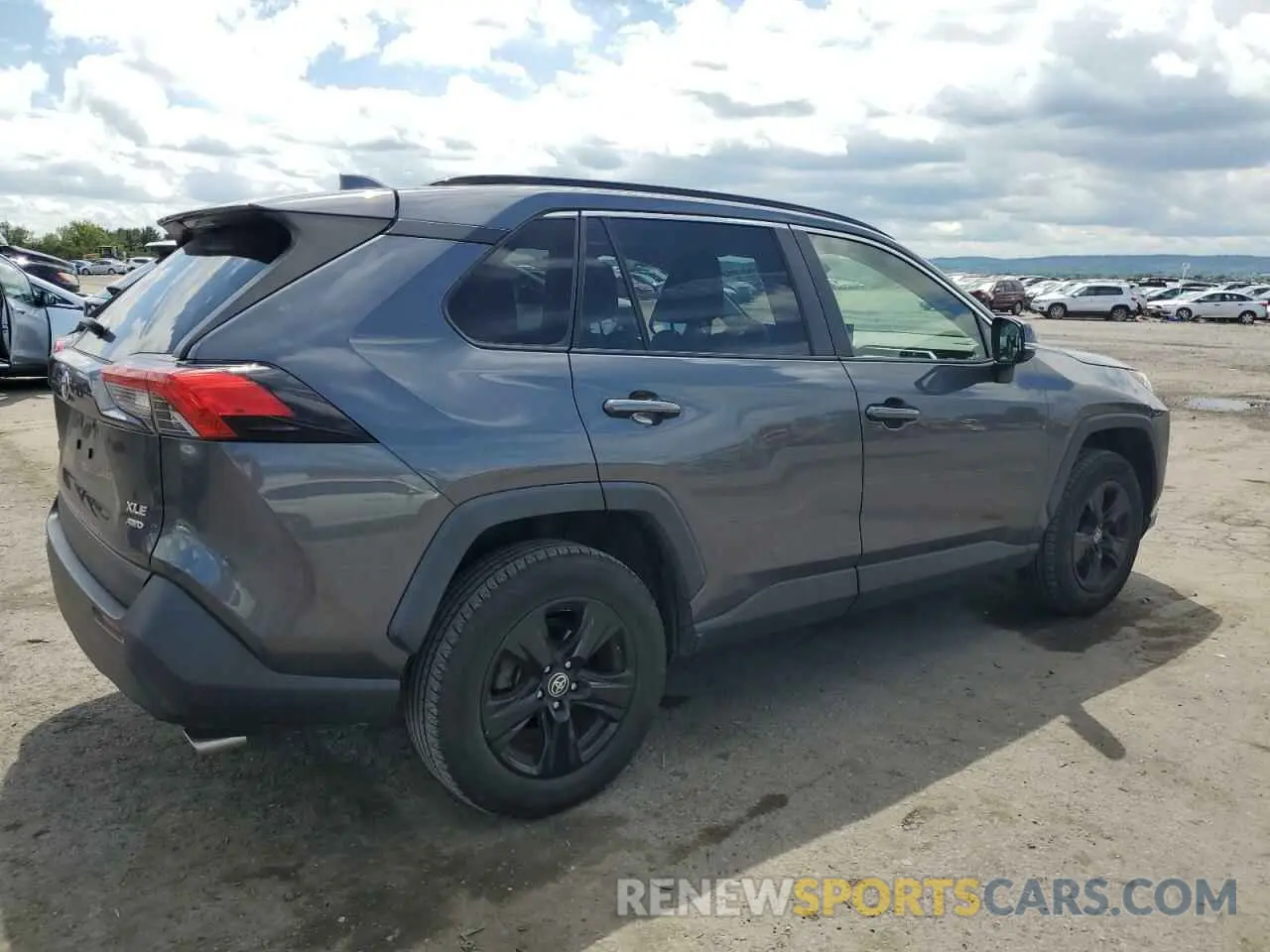 3 fotografías del automóvil dañado JTMP1RFV5KD044767 TOYOTA RAV4 2019