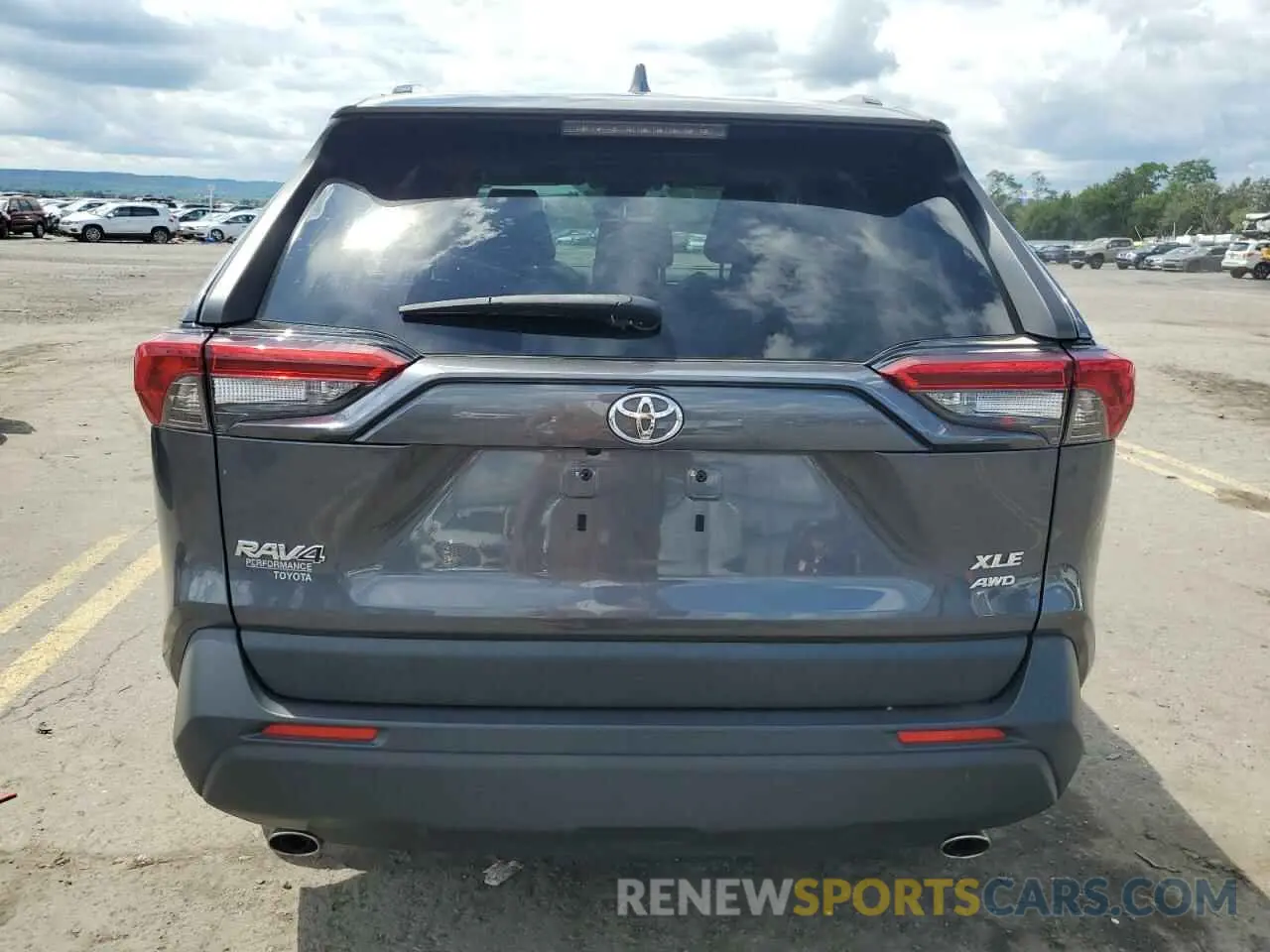 6 fotografías del automóvil dañado JTMP1RFV5KD044767 TOYOTA RAV4 2019