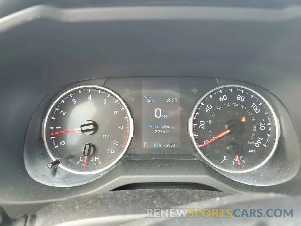 9 fotografías del automóvil dañado JTMP1RFV5KD044767 TOYOTA RAV4 2019