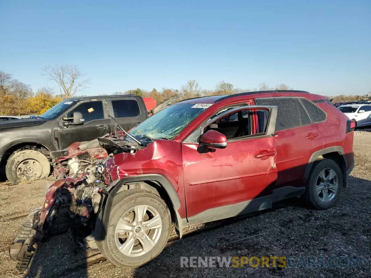 1 fotografías del automóvil dañado JTMP1RFV5KJ003203 TOYOTA RAV4 2019