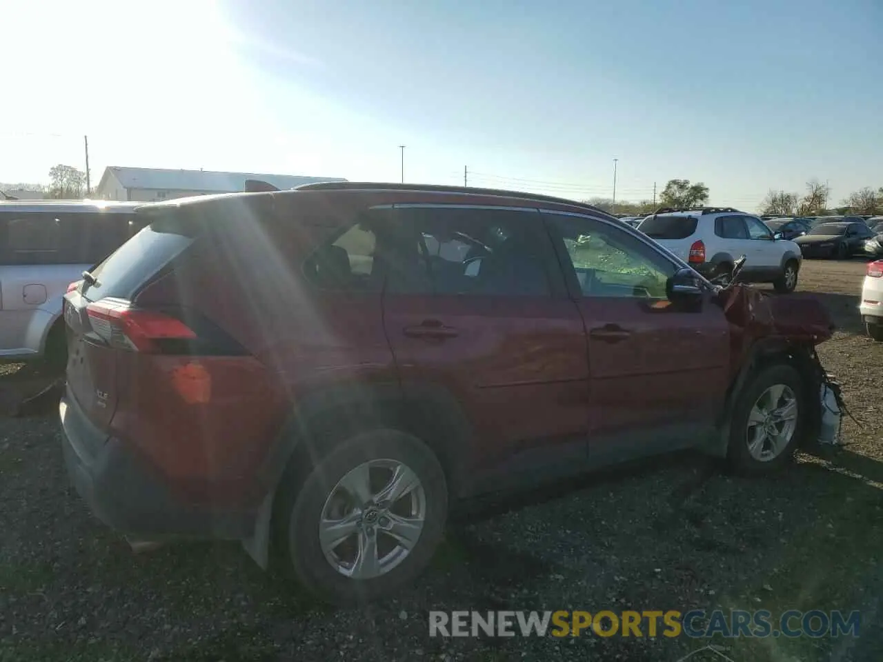 3 fotografías del automóvil dañado JTMP1RFV5KJ003203 TOYOTA RAV4 2019