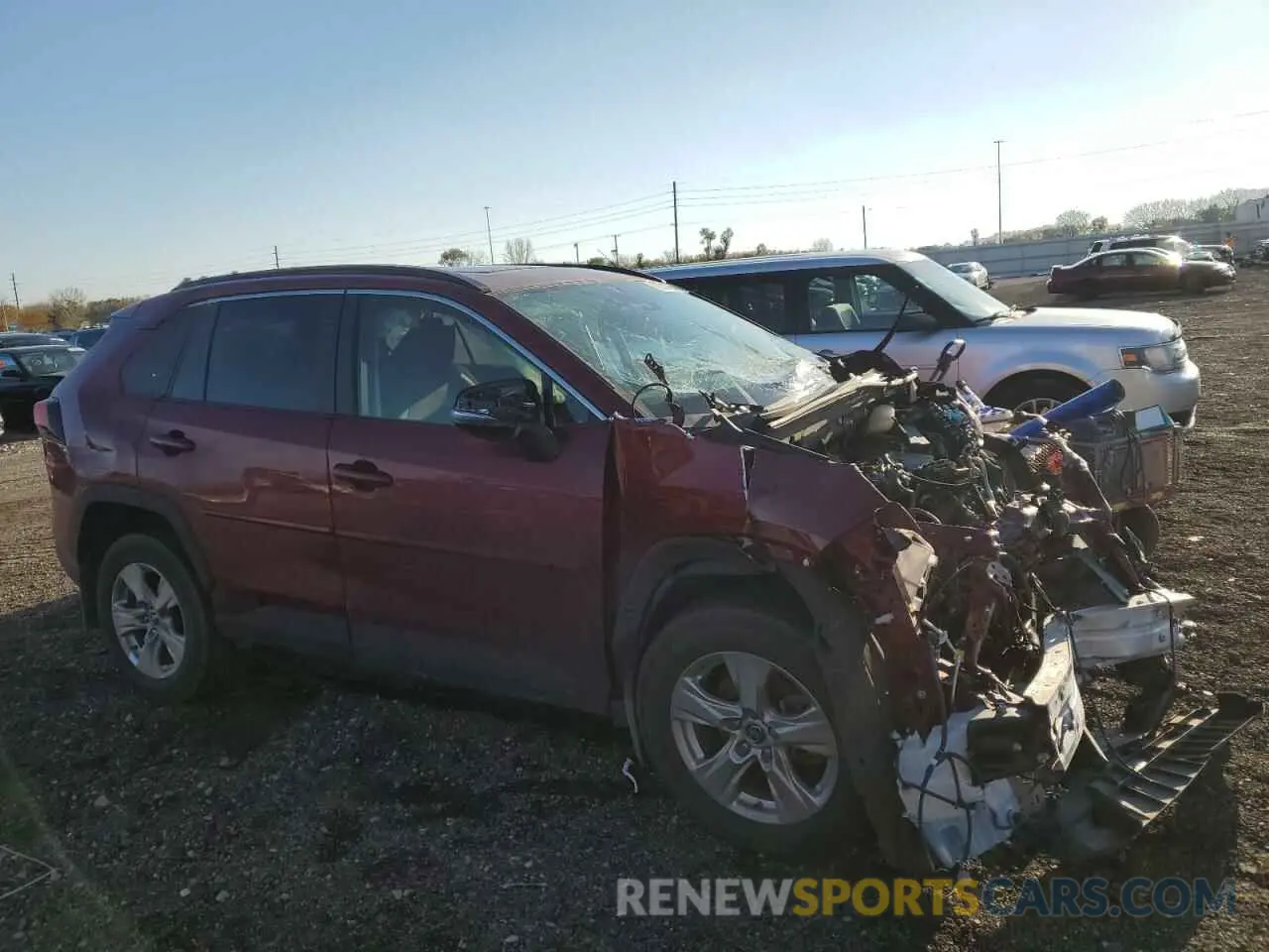 4 fotografías del automóvil dañado JTMP1RFV5KJ003203 TOYOTA RAV4 2019