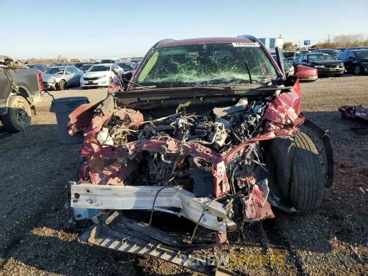 5 fotografías del automóvil dañado JTMP1RFV5KJ003203 TOYOTA RAV4 2019