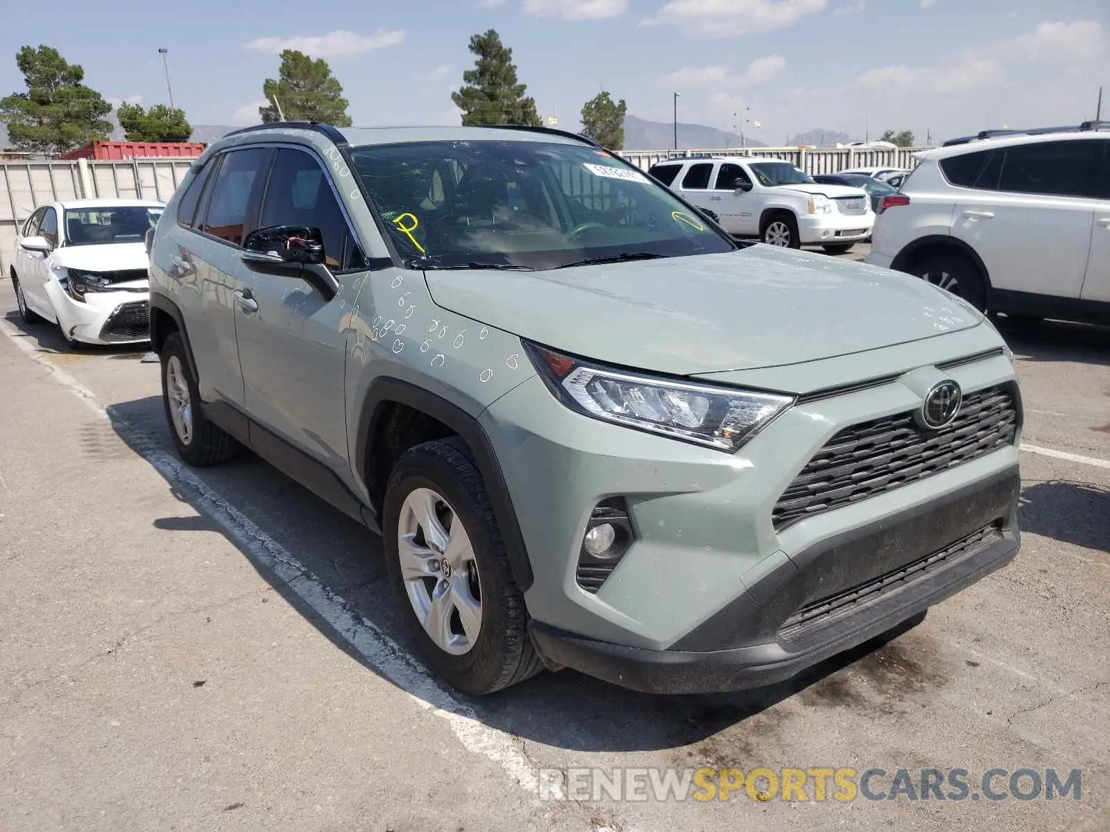 1 fotografías del automóvil dañado JTMP1RFV5KJ022947 TOYOTA RAV4 2019