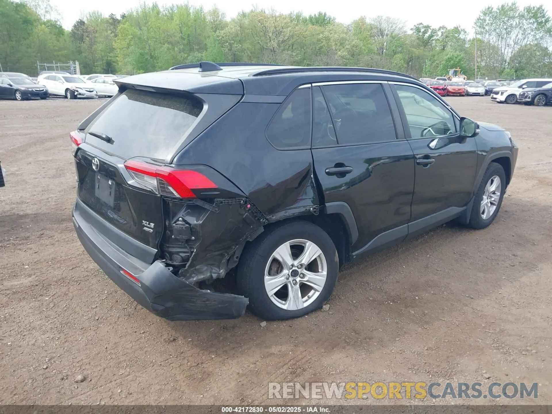 4 fotografías del automóvil dañado JTMP1RFV6KD500954 TOYOTA RAV4 2019
