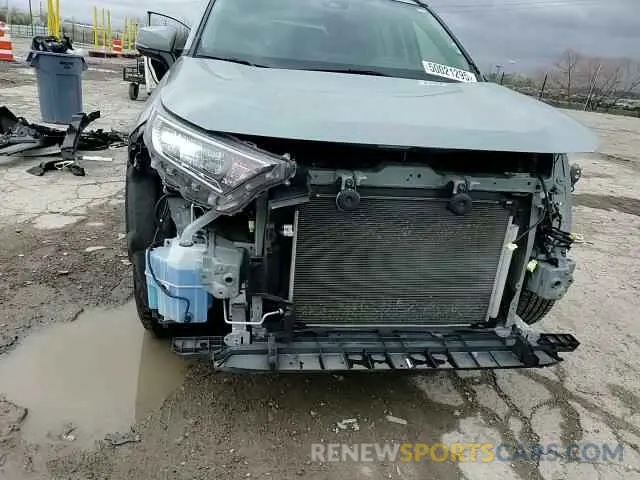 12 fotografías del automóvil dañado JTMP1RFV6KD502204 TOYOTA RAV4 2019