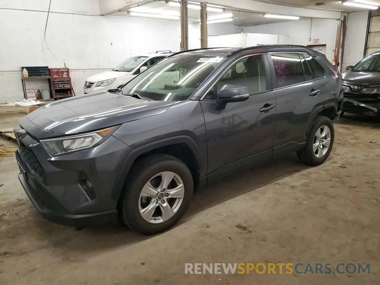 1 fotografías del automóvil dañado JTMP1RFV7KD013360 TOYOTA RAV4 2019