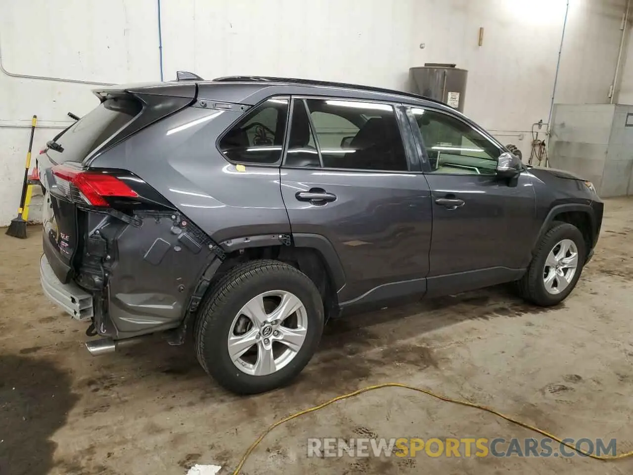 3 fotografías del automóvil dañado JTMP1RFV7KD013360 TOYOTA RAV4 2019