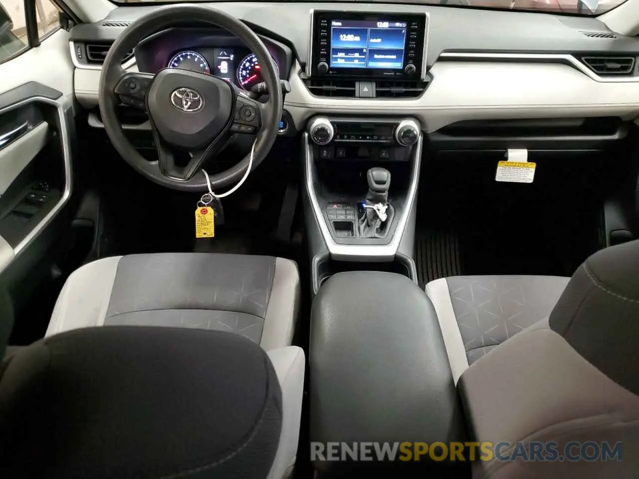8 fotografías del automóvil dañado JTMP1RFV7KD013360 TOYOTA RAV4 2019