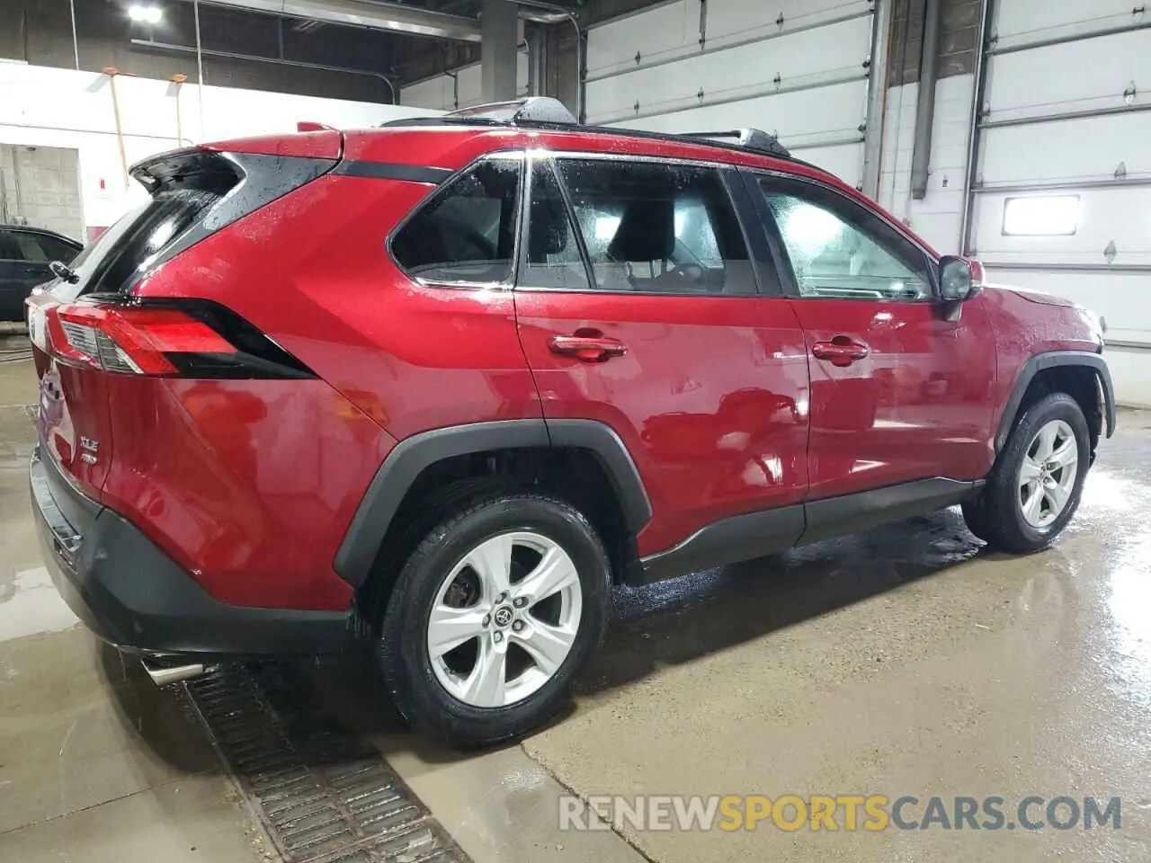 3 fotografías del automóvil dañado JTMP1RFV7KD038582 TOYOTA RAV4 2019