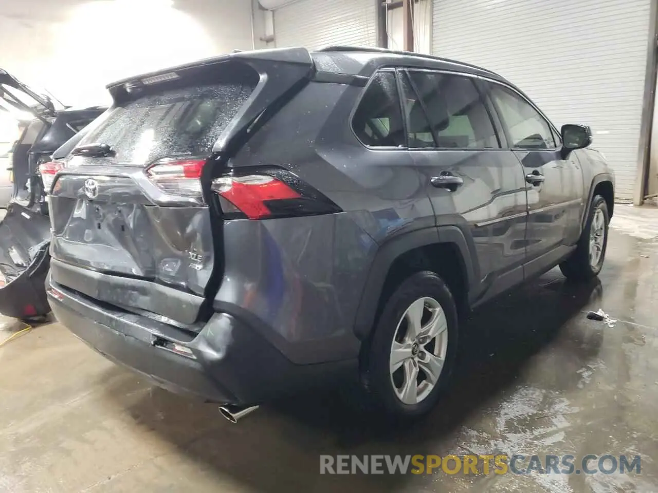 3 fotografías del automóvil dañado JTMP1RFV7KD502986 TOYOTA RAV4 2019