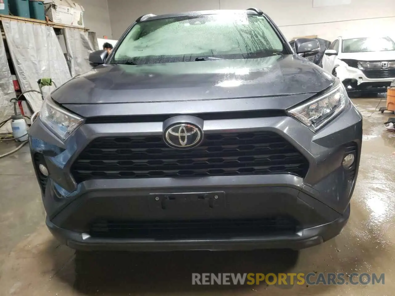 5 fotografías del automóvil dañado JTMP1RFV7KD502986 TOYOTA RAV4 2019