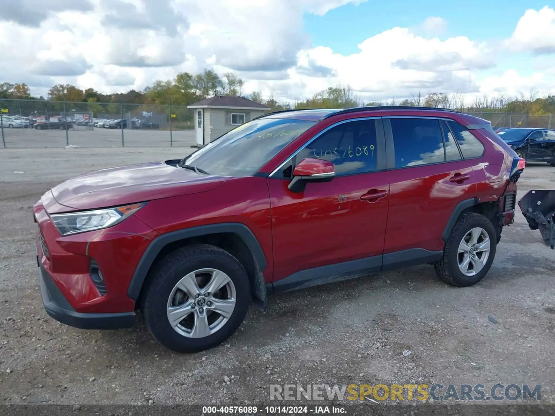 2 fotografías del automóvil dañado JTMP1RFV7KD504463 TOYOTA RAV4 2019