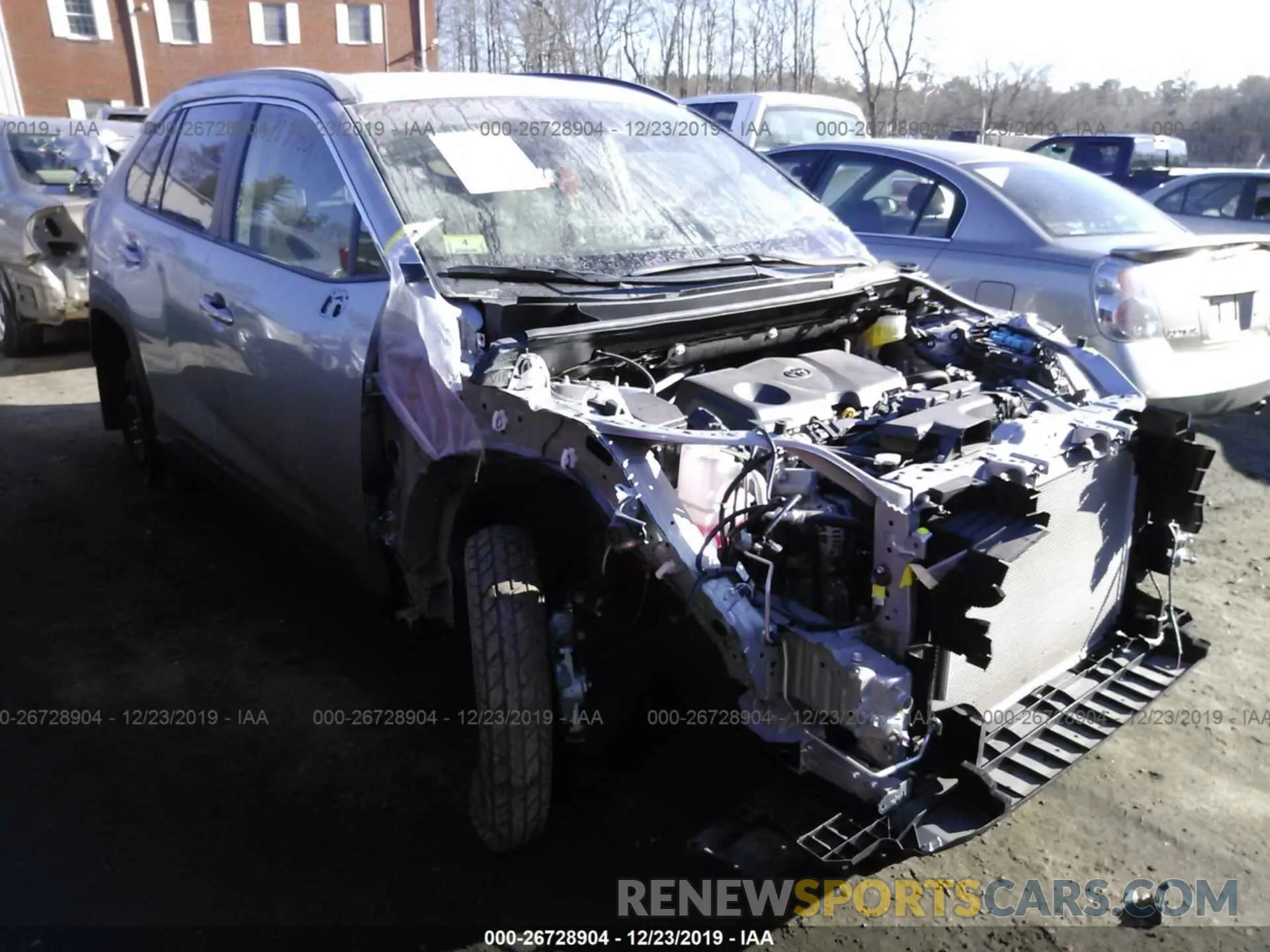 1 fotografías del automóvil dañado JTMP1RFV7KD515690 TOYOTA RAV4 2019