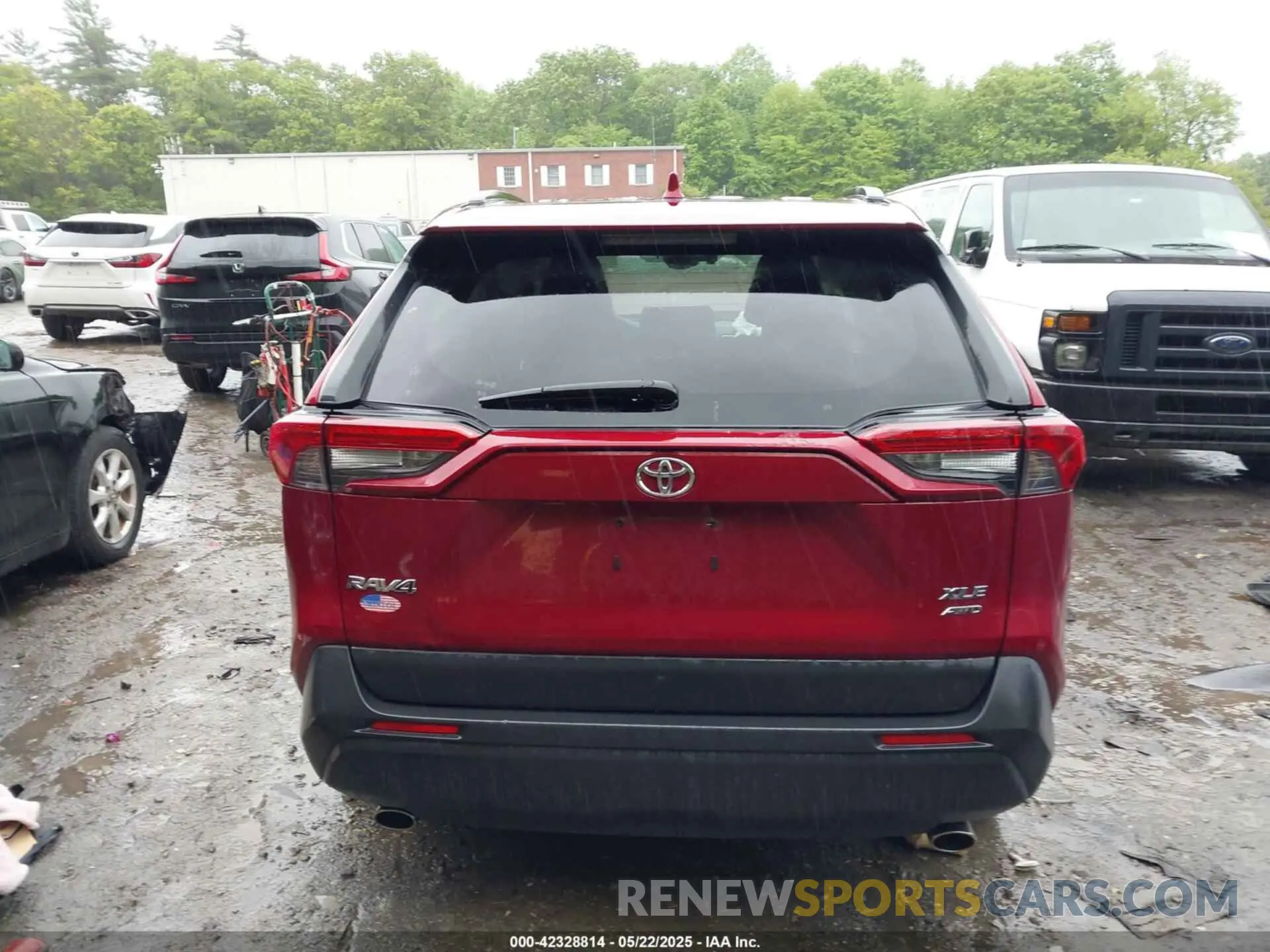 16 fotografías del automóvil dañado JTMP1RFV7KD516029 TOYOTA RAV4 2019