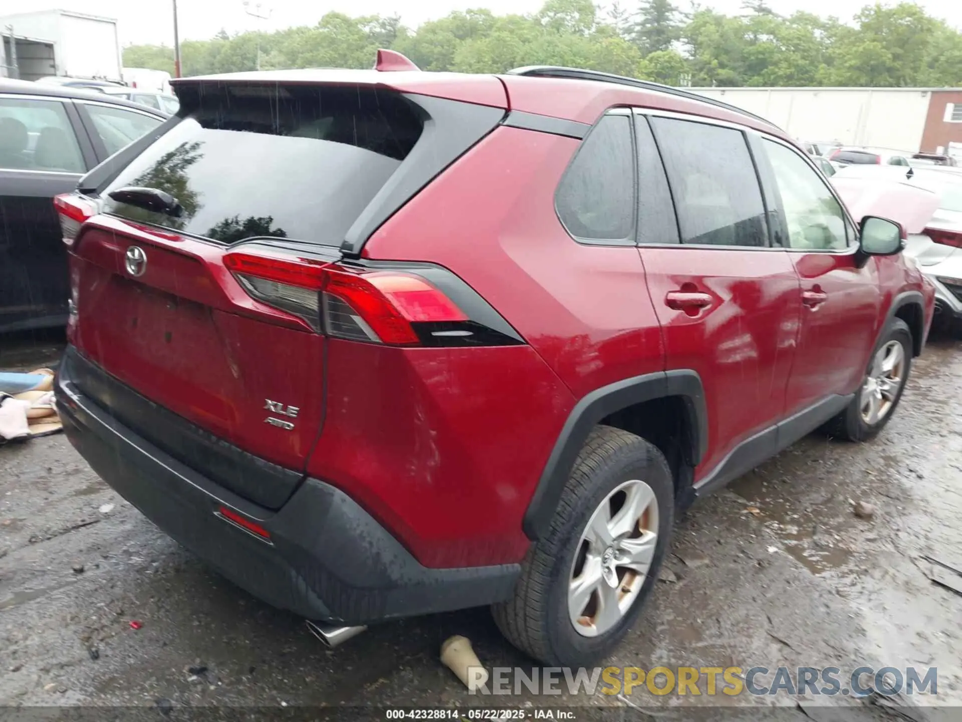 4 fotografías del automóvil dañado JTMP1RFV7KD516029 TOYOTA RAV4 2019