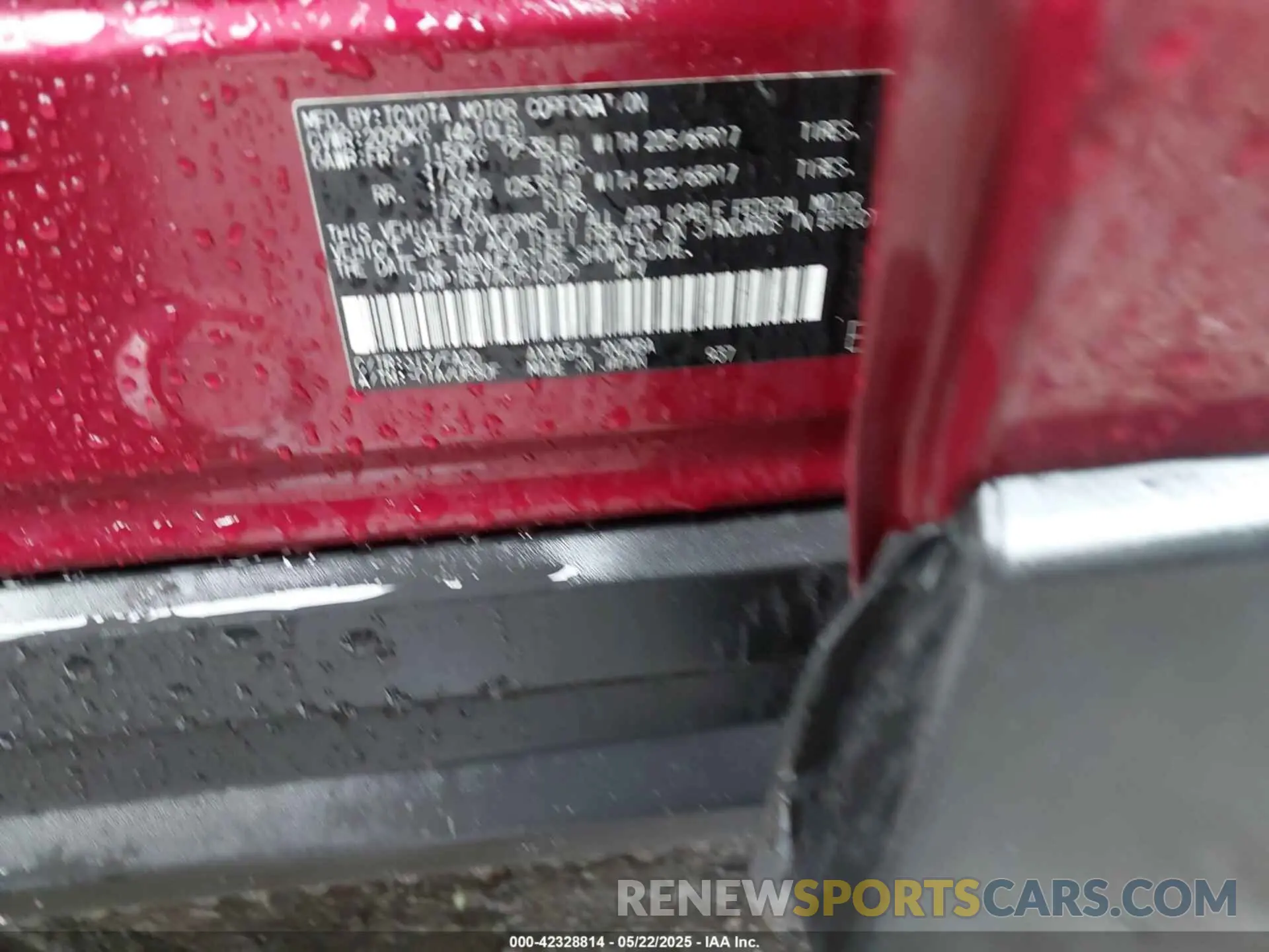 9 fotografías del automóvil dañado JTMP1RFV7KD516029 TOYOTA RAV4 2019