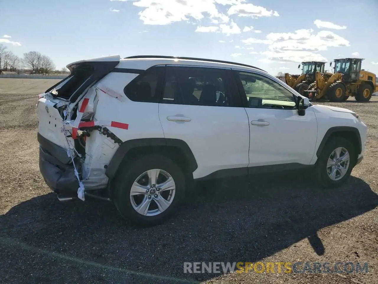 3 fotografías del automóvil dañado JTMP1RFV8KD009012 TOYOTA RAV4 2019