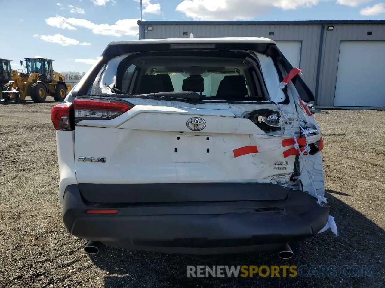 6 fotografías del automóvil dañado JTMP1RFV8KD009012 TOYOTA RAV4 2019