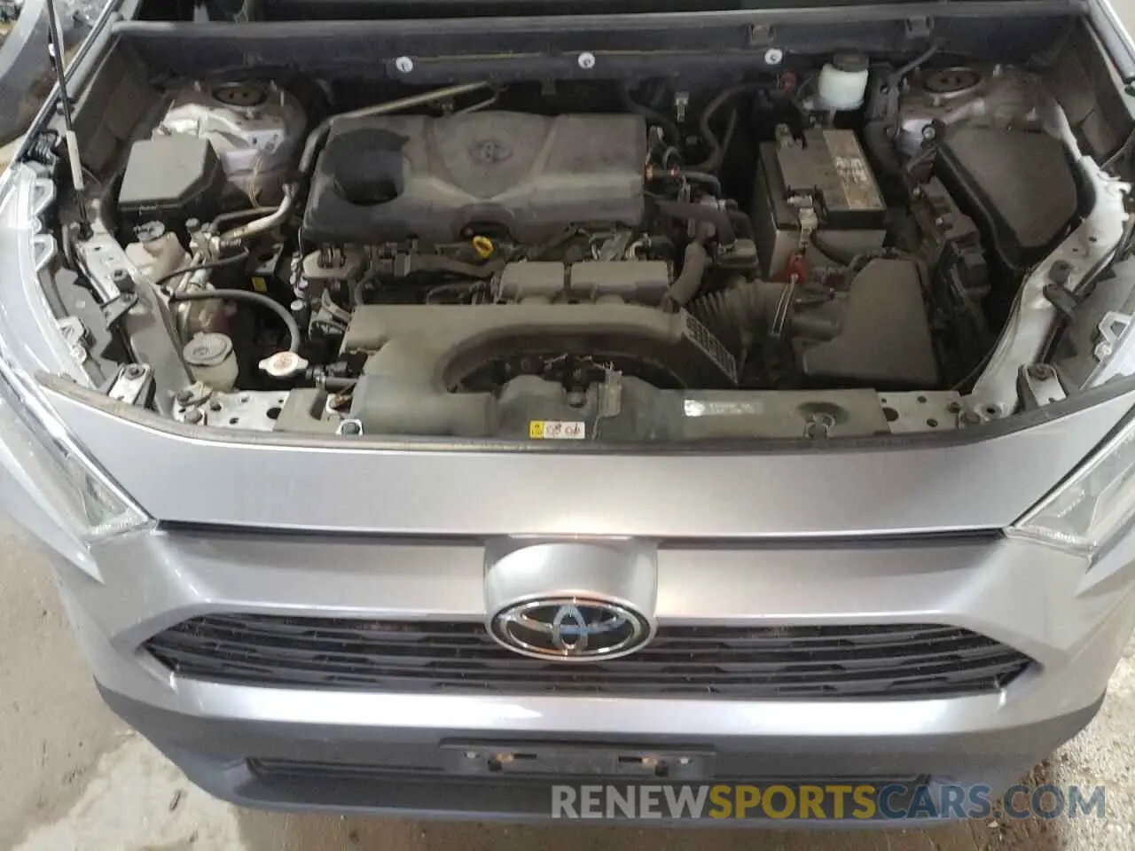 12 fotografías del automóvil dañado JTMP1RFV8KD019622 TOYOTA RAV4 2019