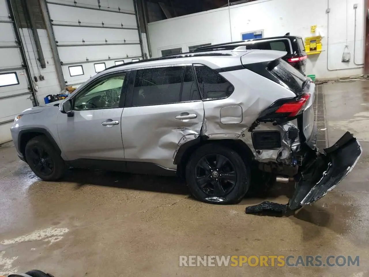 2 fotografías del automóvil dañado JTMP1RFV8KD019622 TOYOTA RAV4 2019
