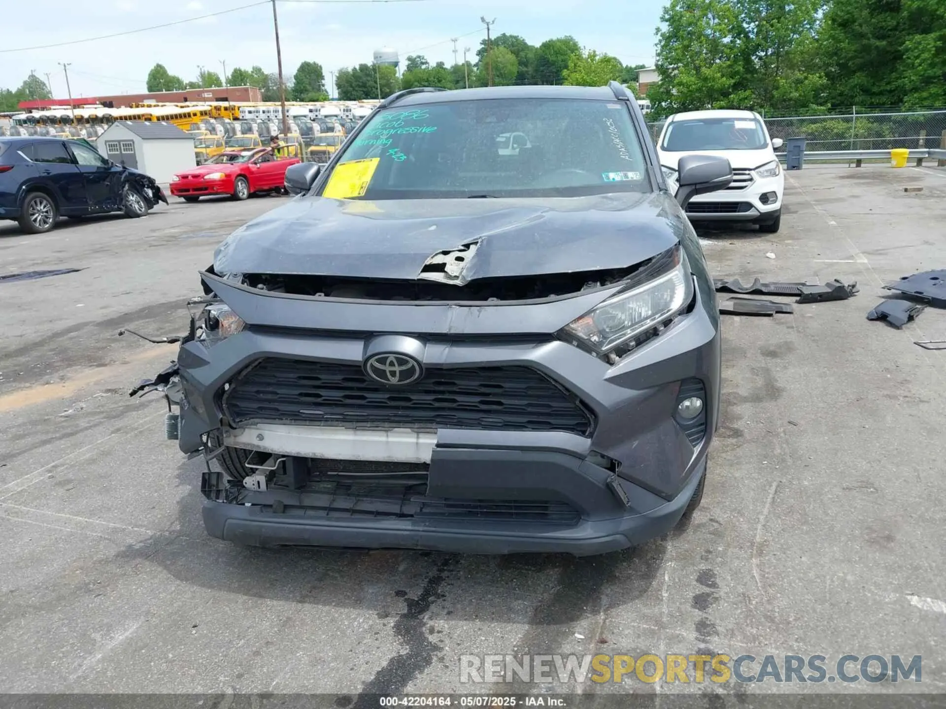 13 fotografías del automóvil dañado JTMP1RFV8KD030071 TOYOTA RAV4 2019