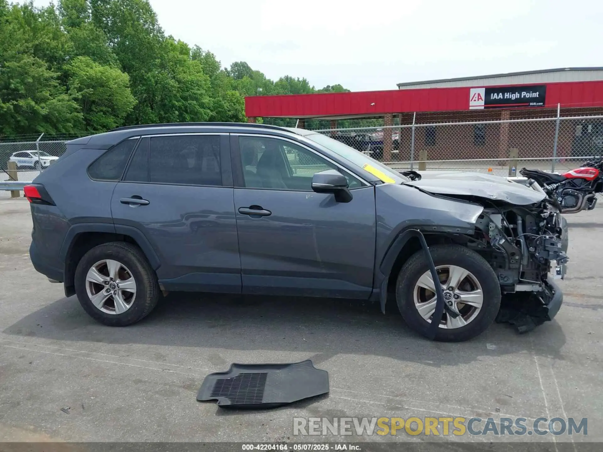14 fotografías del automóvil dañado JTMP1RFV8KD030071 TOYOTA RAV4 2019