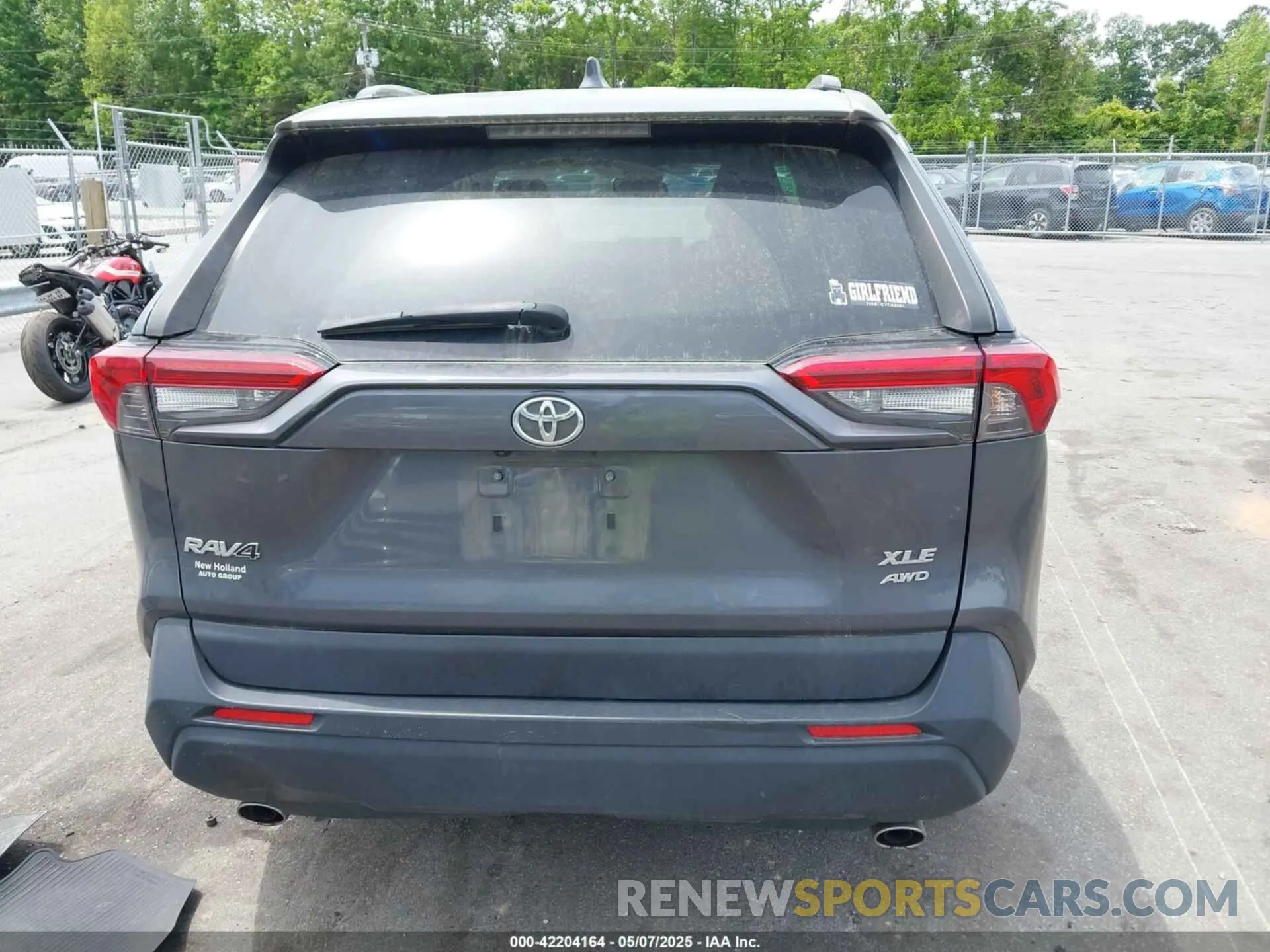 17 fotografías del automóvil dañado JTMP1RFV8KD030071 TOYOTA RAV4 2019