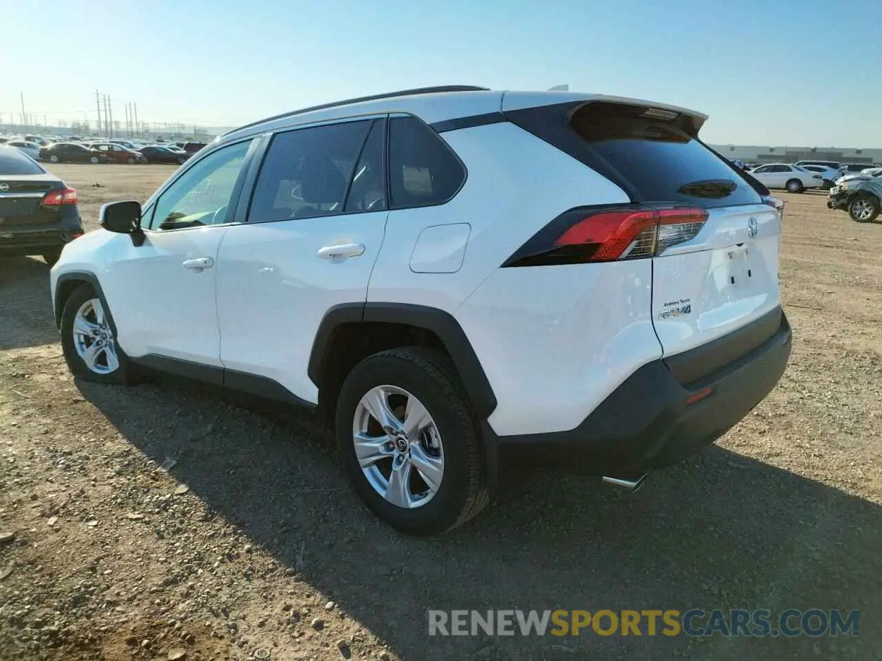 3 fotografías del automóvil dañado JTMP1RFV8KD031477 TOYOTA RAV4 2019