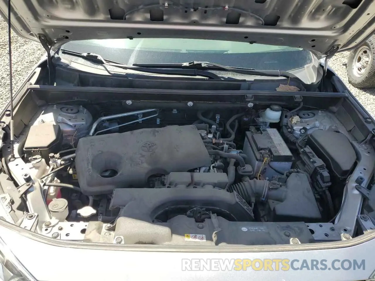 12 fotografías del automóvil dañado JTMP1RFV8KJ017077 TOYOTA RAV4 2019