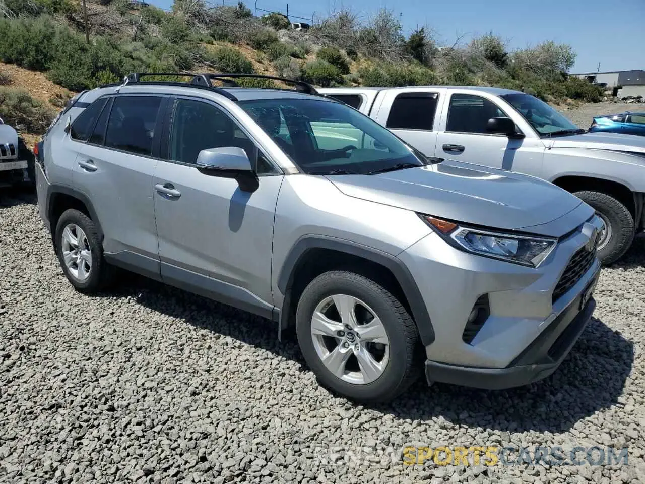 4 fotografías del automóvil dañado JTMP1RFV8KJ017077 TOYOTA RAV4 2019